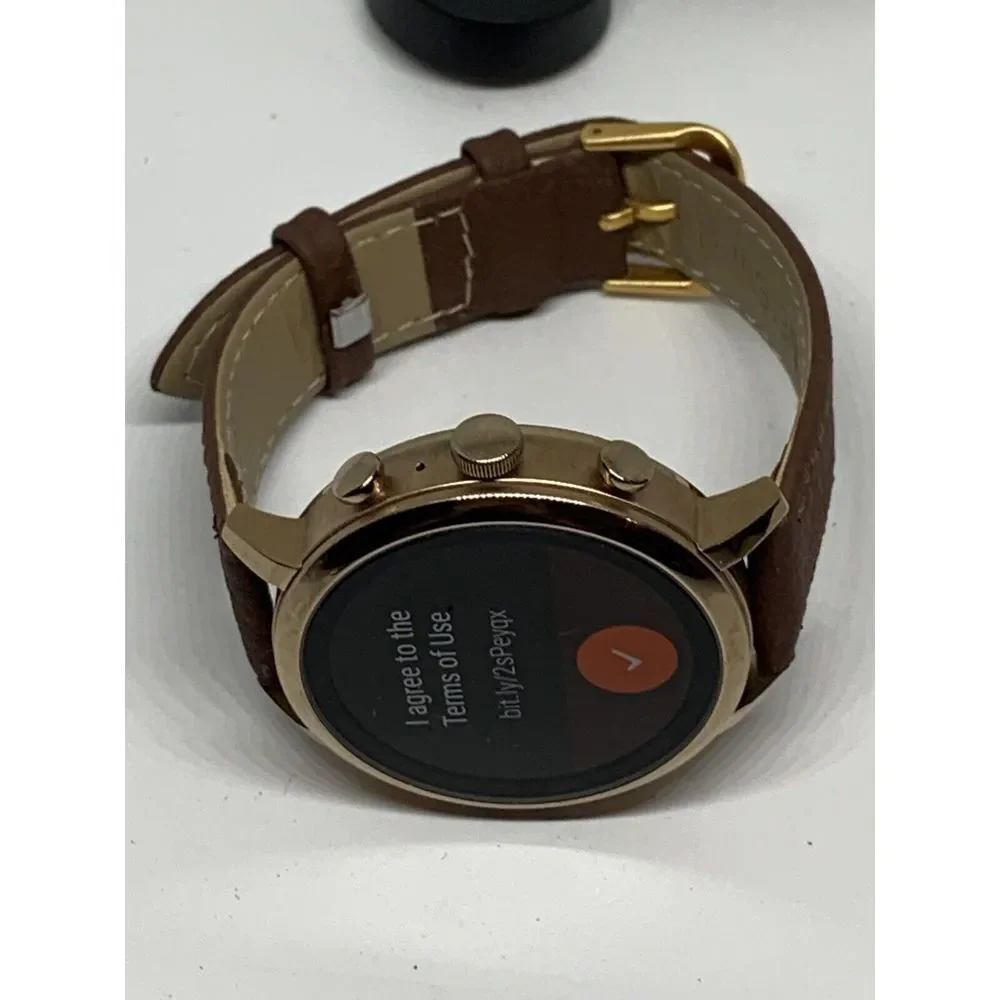 Fossil Gen 4 Authentic Digital Dial Smart Watch Custom Band FTW6020 NP14